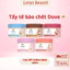 Tẩy tế bào tết toàn thân Body DOVE - Dưỡng Trắng Dưỡng Ẩm Sạch Sâu ( 298g )