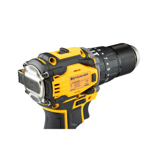 Thân Máy Khoan Pin Starker Đầu Kẹp 13mm Không Chổi Thân Chân Pin Phổ Thông Có móc cài, lớp NOX Sau máy rất tiện dụng