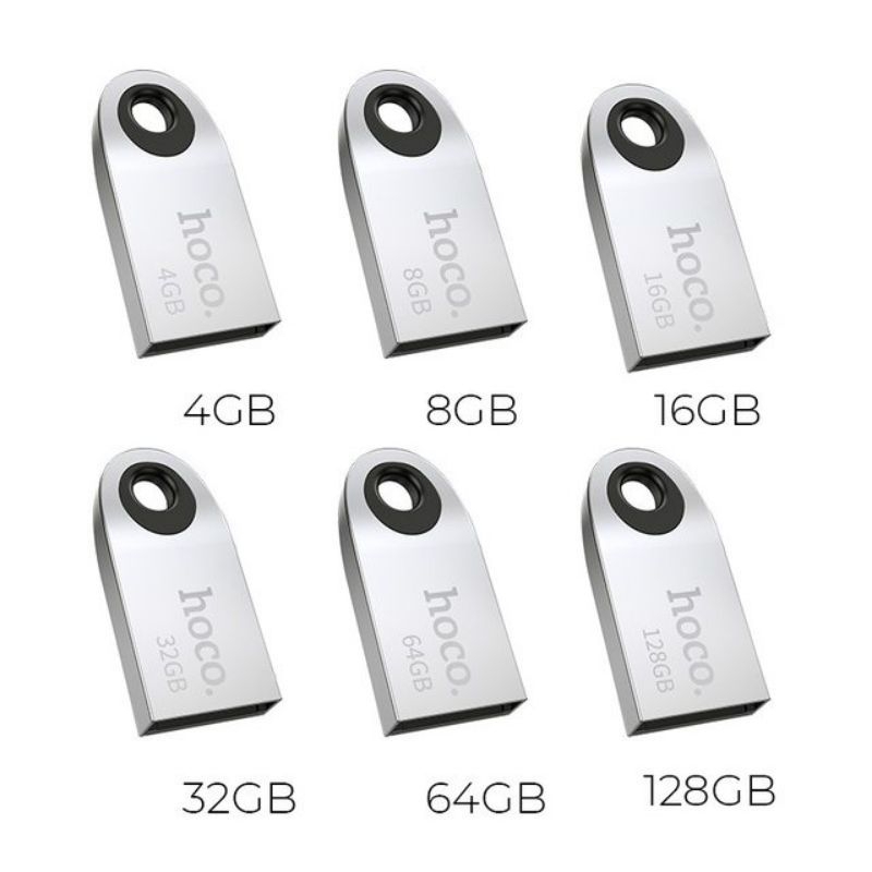 USB 2.0 cao cấp vỏ kim loại Hoco UD9  16GB / 32GB / 64GB - Hàng chính hãng
