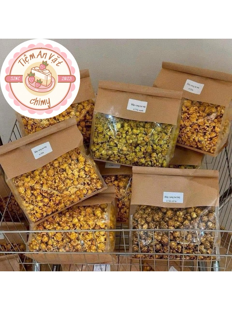 Bắp Rang Bơ Giòn Ngon Đủ Vị, Bỏng Ngô Mỹ, Bắp Mỹ Rang Bơ Bịch 500gr ...