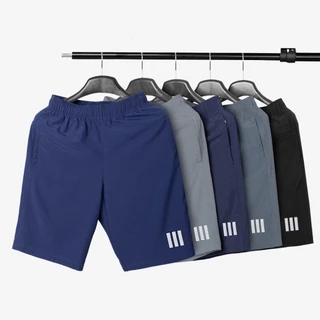 QUẦN SHORT 3 SỌC THỂ THAO NAM,QUẦN ĐÙI NAM VẢI GIÓ CAO CẤP, THOÁNG MÁT, THOẢI MÁI.