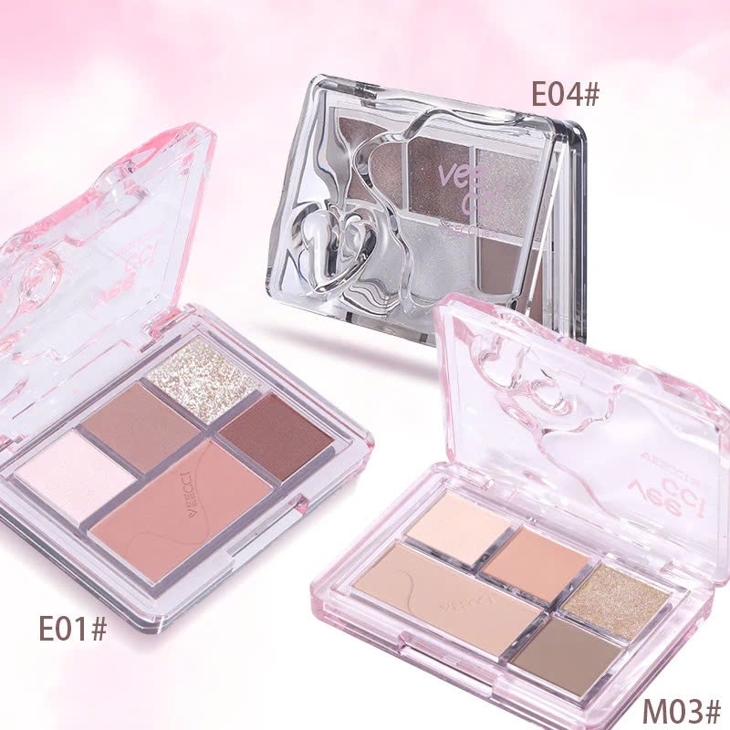 Bảng Phấn Mắt 5 Ô VEECCI Gợn Sóng Nước Veecci Dream Summer Eye Shadow |  Shopee Việt Nam
