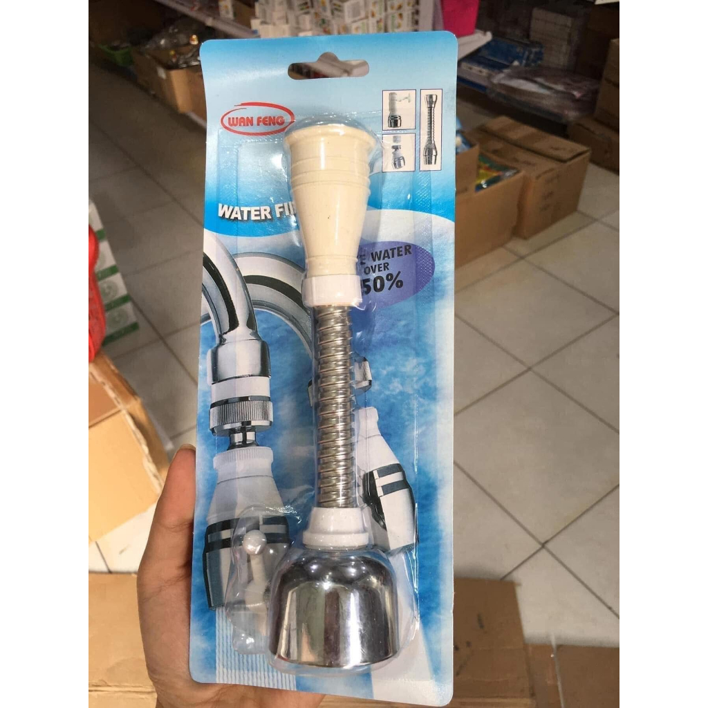 VÒI TĂNG ÁP BỒN RỬA HAI CHẾ ĐỘ, ĐẦU NỐI CAO SU SIÊU TIỆN DỤNG