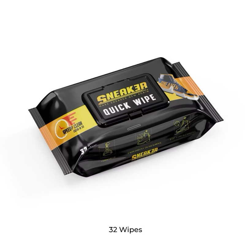 Khăn Lau Sạch Giày Nhanh Quick Wipe Sneak3r Công Nghệ Oxi Aciton GB