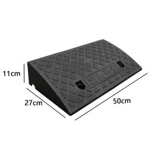 50x 27x 11cm Dốc bục lên xuống xe máy, xe hơi bằng nhựa, Cầu dắt xe máy lên xuống bậc thềm chất liệu nhựa cứng bền bỉ