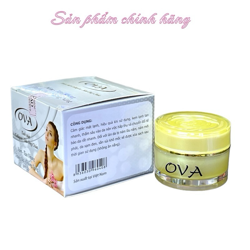 Kem Ova nám tàn nhang đồi mồi 10gram chính hãng