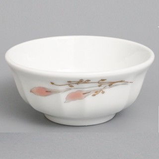 (Bao Bể Vỡ)Chén Tương, Đĩa Muối Tiêu Hoa Lan Hồng 1012 sứ Chuan Kuo cao cấp