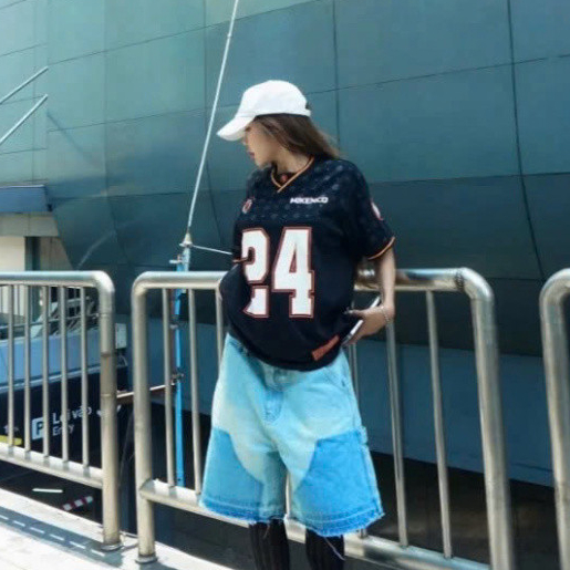 Áo Thun giới tính Sport Monogram Sporty, áo cộc Số 24 Form Rộng Oversize 100% Cotton New 2024