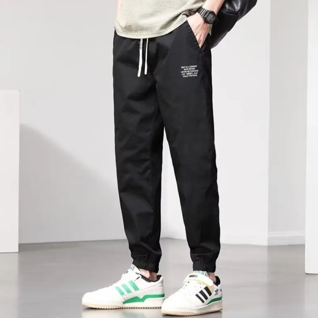(BIGSIZE S-3XL)Quần Jogger Kaki Thể Thao Nam Nữ Dài Dáng Rộng Cạp Chun Bo Gấu Phù Hợp Gym Yoga Chạy Bộ  Leo Núi | BigBuy360 - bigbuy360.vn