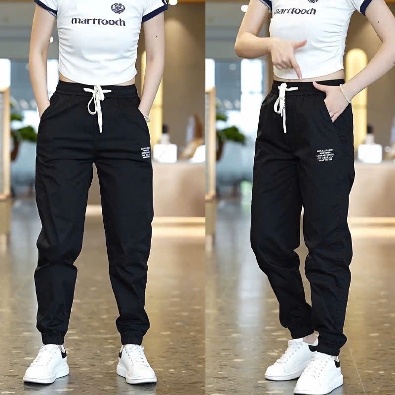 (BIGSIZE S-3XL)Quần Jogger Kaki Thể Thao Nam Nữ Dài Dáng Rộng Cạp Chun Bo Gấu Phù Hợp Gym Yoga Chạy Bộ  Leo Núi | BigBuy360 - bigbuy360.vn