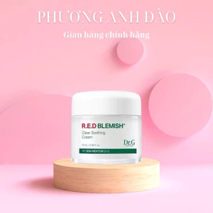 Kem dưỡng ẩm Dr.G Red Blemish Clear Soothing Cream
