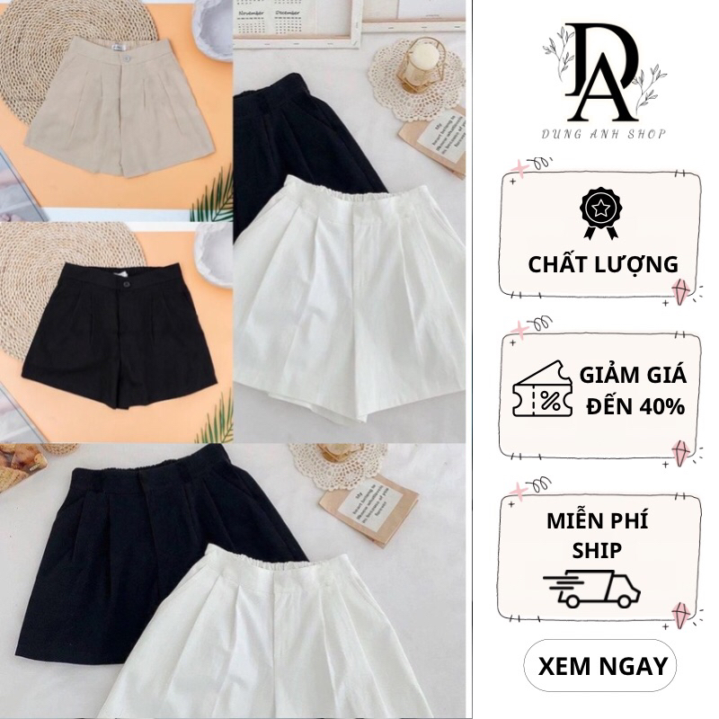 Quần Short Đũi Dáng Váy Siêu Hot