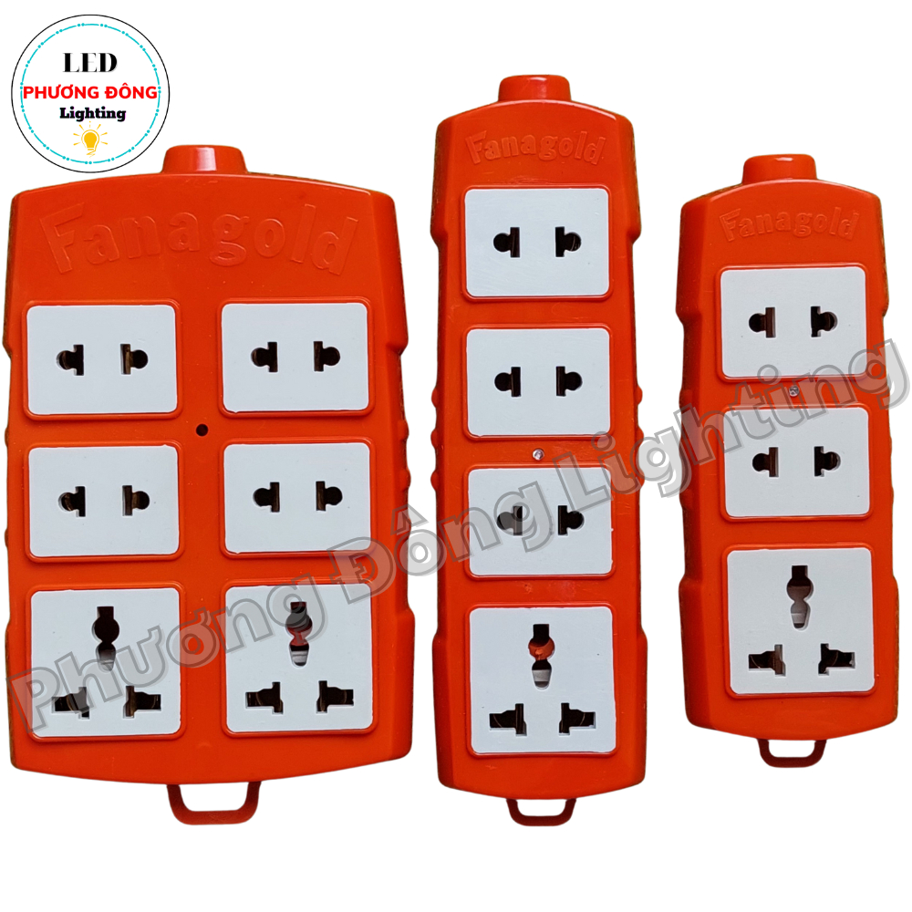 Ổ cắm điện Fanagold cao cấp chịu tải cao 6000w - không dây