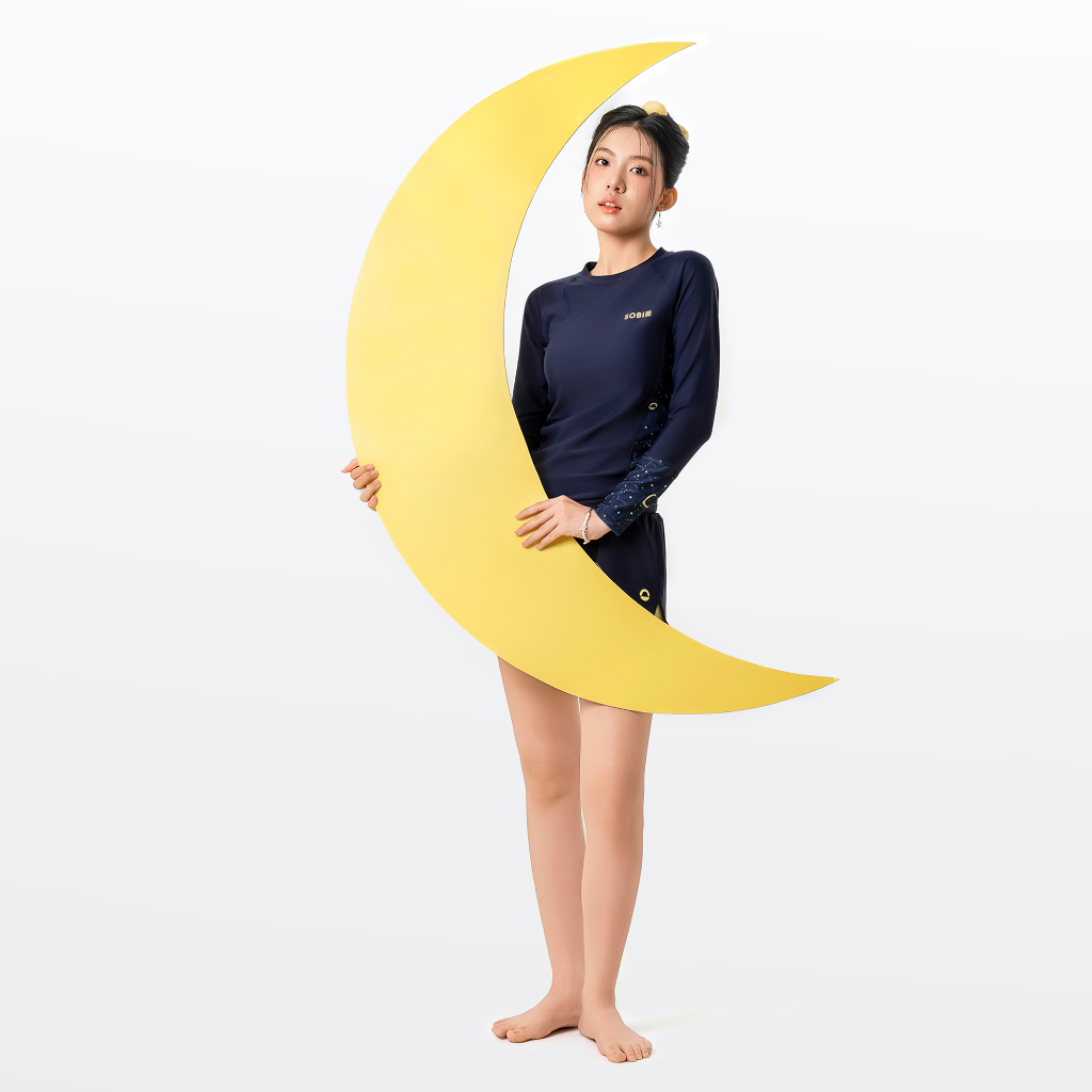 Ảnh Áo bơi nữ SOBIE tay dài kín đáo và chống nắng Gorgeous Nova 4