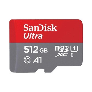 Thẻ nhớ MicroSDXC SanDisk Ultra A1 512GB 800x U1 đọc 150MB/s, ghi 35MB/s hỗ trợ video 2K (Đỏ) - Phụ Kiện Nhất Tín