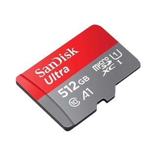 Thẻ nhớ MicroSDXC SanDisk Ultra A1 512GB 800x U1 đọc 150MB/s, ghi 35MB/s hỗ trợ video 2K (Đỏ) - Phụ Kiện Nhất Tín