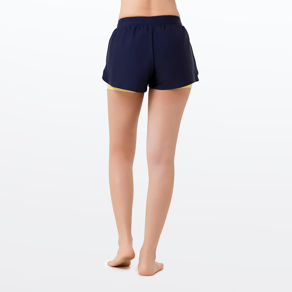 Ảnh Quần đi biển nữ SOBIE short 2 layer kín đáo Gorgeous Vega 3