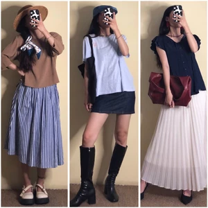 Áo sơ mi, áo kiểu 2hand Korea style/moristyle, update liên tục ig: april6_clothing