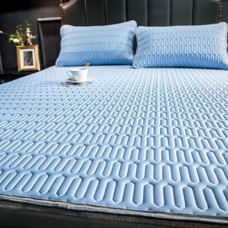 Ảnh Chiếu Điều Hòa Vải Tencel tăng2 vo goi  mát mẻ bodecor kháng khuẩn không mùi hôi cao su giảm nhiệt 4 đến 6 độ C 3