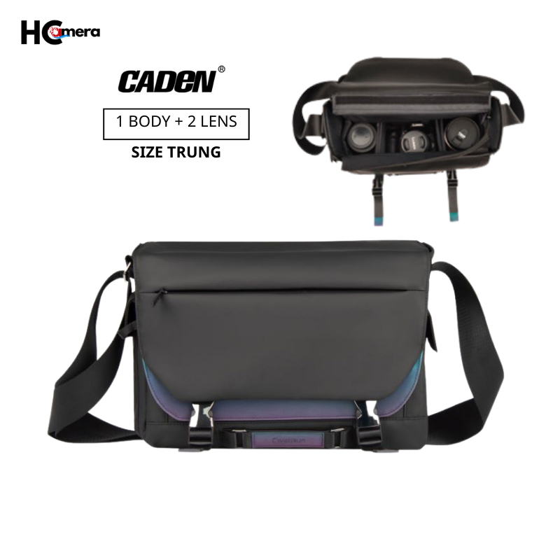 Túi Đựng Máy Ảnh và Phụ Kiện Cao Cấp Caden HC25 Dạ Quang, Chống Sốc ...