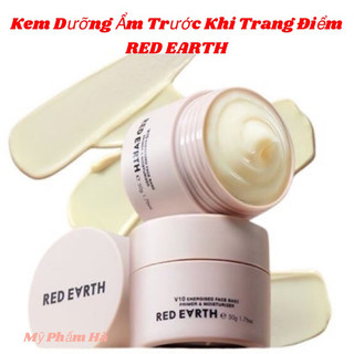 Kem Lót Trang Điểm Dưỡng Ẩm Da Mặt RED EARTH V10 - Che Lỗ Chân Lông Và Dưỡng Ẩm Cao Cấp