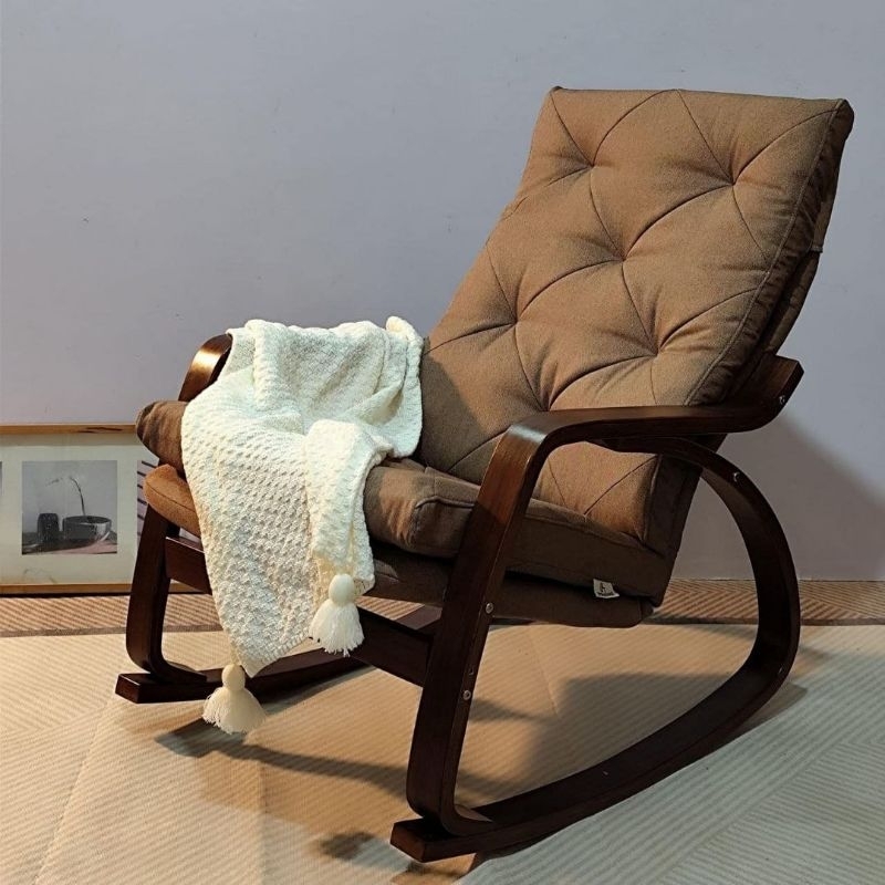 Ảnh Poang Retro American wanut 3