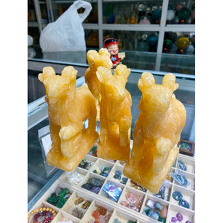 Tượng Dê , Phong Thuỷ Tuổi Mùi Đá Ngọc Hoàng Long Cao 12 cm