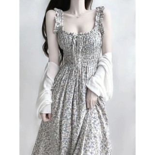 Đầm thiết kế KYE dáng dài cổ vuông Emy dress
