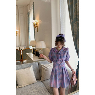 Đầm thiết kế màu tím KYE Wendy dress