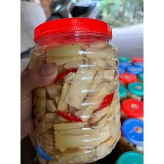 Hũ Măng Vàng Muối Quỳ Châu - 2kg combo 2 hũ