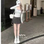 Chân váy ngắn tennis xếp ly đính nơ dáng xòe cạp cao vải Gold Hàn cao cấp kiểu dáng basic siêu hack dáng hottrend MYN29
