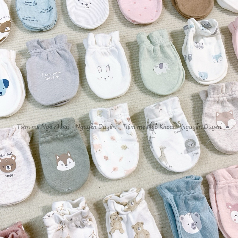 [MD190] C&A Set bao tay giúp giữ ấm cho em bé sơ sinh
