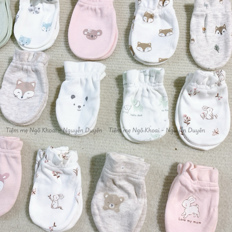 [MD190] C&A Set bao tay giúp giữ ấm cho em bé sơ sinh