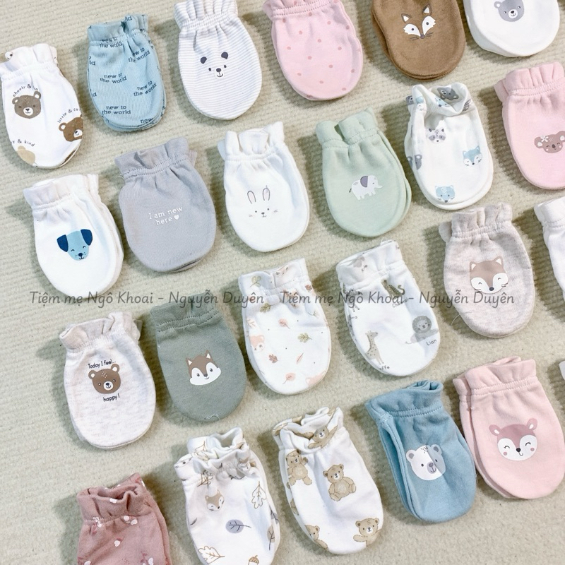 [MD190] C&A Set bao tay giúp giữ ấm cho em bé sơ sinh
