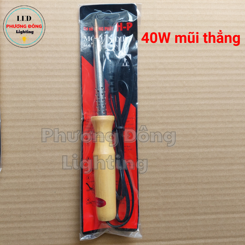 Mỏ hàn điện Cán Gỗ - 40W - 60W - 80W - 100W