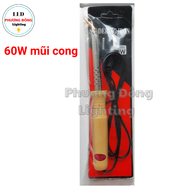 Mỏ hàn điện Cán Gỗ - 40W - 60W - 80W - 100W