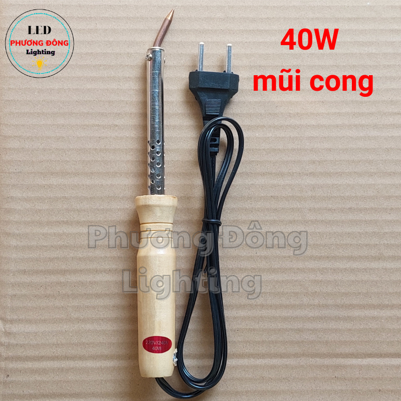 Mỏ hàn điện Cán Gỗ - 40W - 60W - 80W - 100W