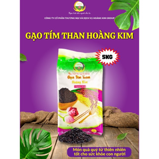 [GẠO TÍM THAN] Hoàng Kim - 5kg Eat Clean, Giảm Cân, Ăn Kiêng, Đủ  Dinh Dưỡng Cho Người Tiểu Đường