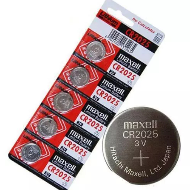 Pin CMOS Maxell CR2025 Lithium 3V-CR2025 Lithium Battery 3V- Loại Tốt ...
