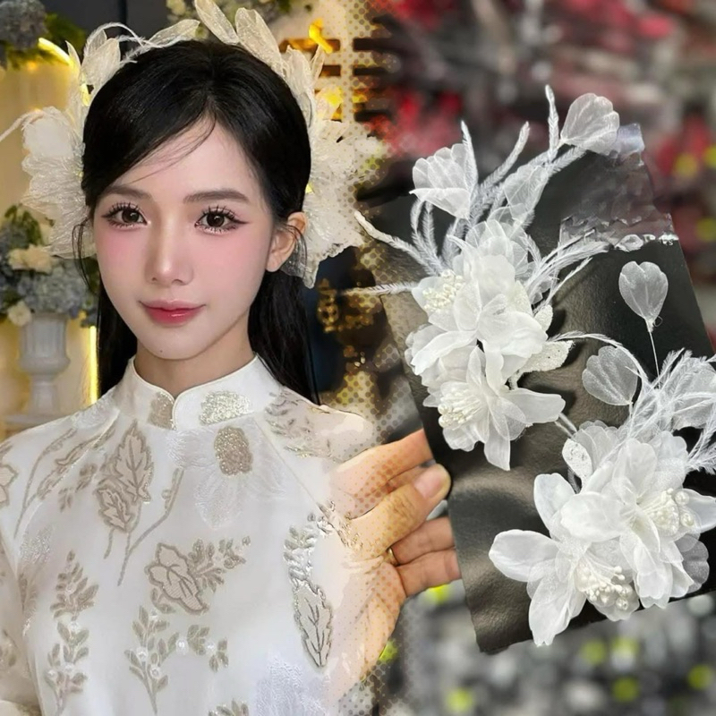 🌸Cài hoa cô dâu xinh nhẹ nhàng cho ngày cưới(1 chiếc )|PHUKIENCUOIYENLINH