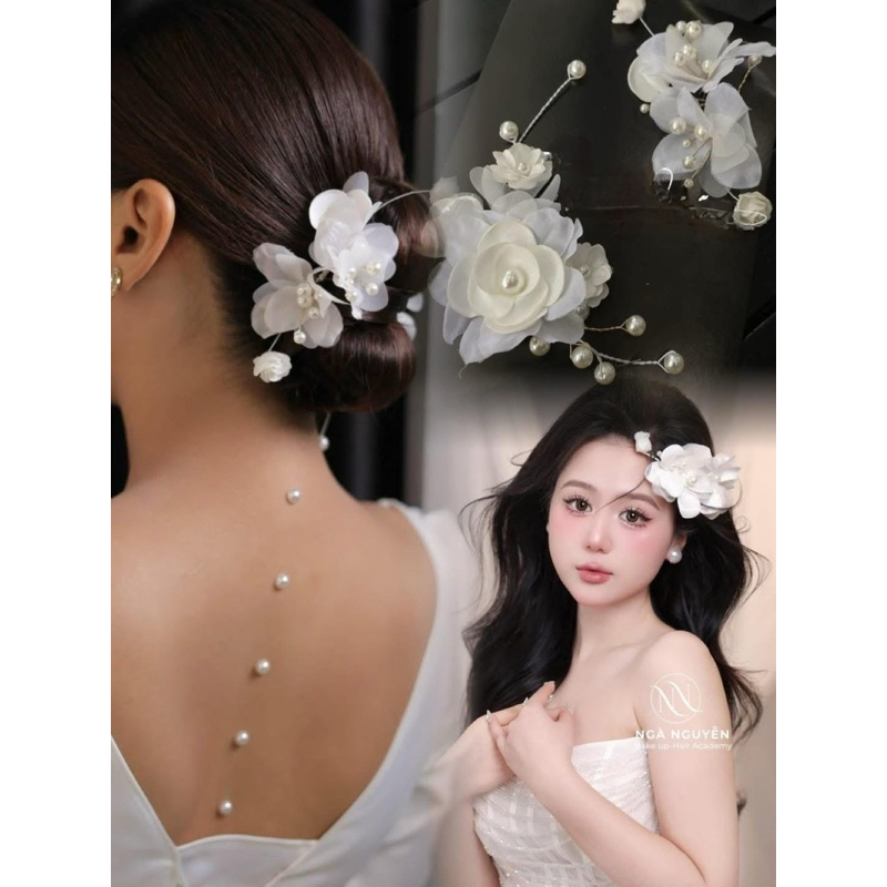 🌸Cài hoa cô dâu xinh nhẹ nhàng cho ngày cưới(1 chiếc )|PHUKIENCUOIYENLINH