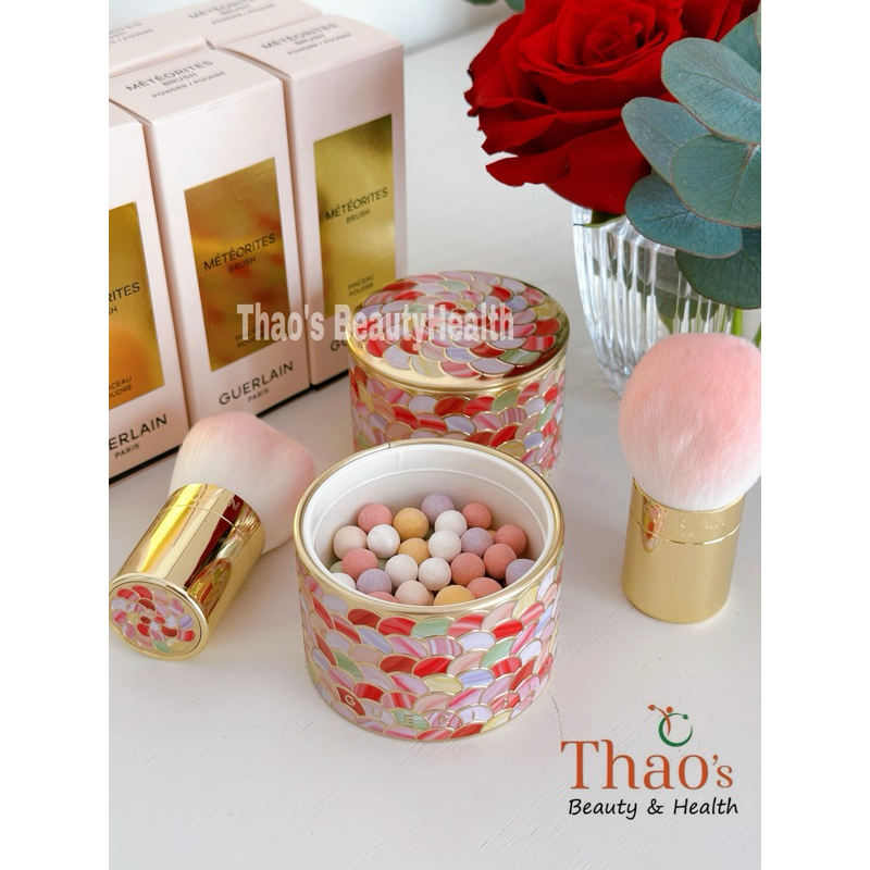 Phấn phủ ngọc trai Guerlain Meteorites 02 Cool/Rose (20gr