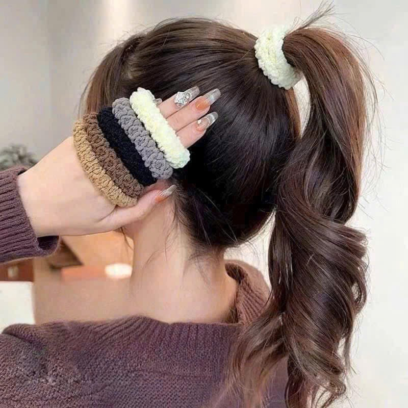 combo set 136 chi tiết dây buộc tóc