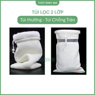 Túi Lọc 2 Lớp - Loại Bỏ Cặn Bẩn Hồ Cá Cảnh, Thủy Sinh - Dễ Dàng Vệ Sinh
