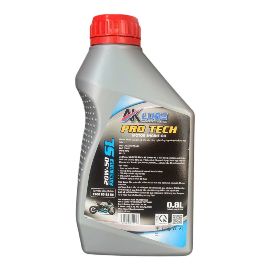 COMBO 3 CHAI DẦU NHỚT AKLUBE PROTECH 20W50