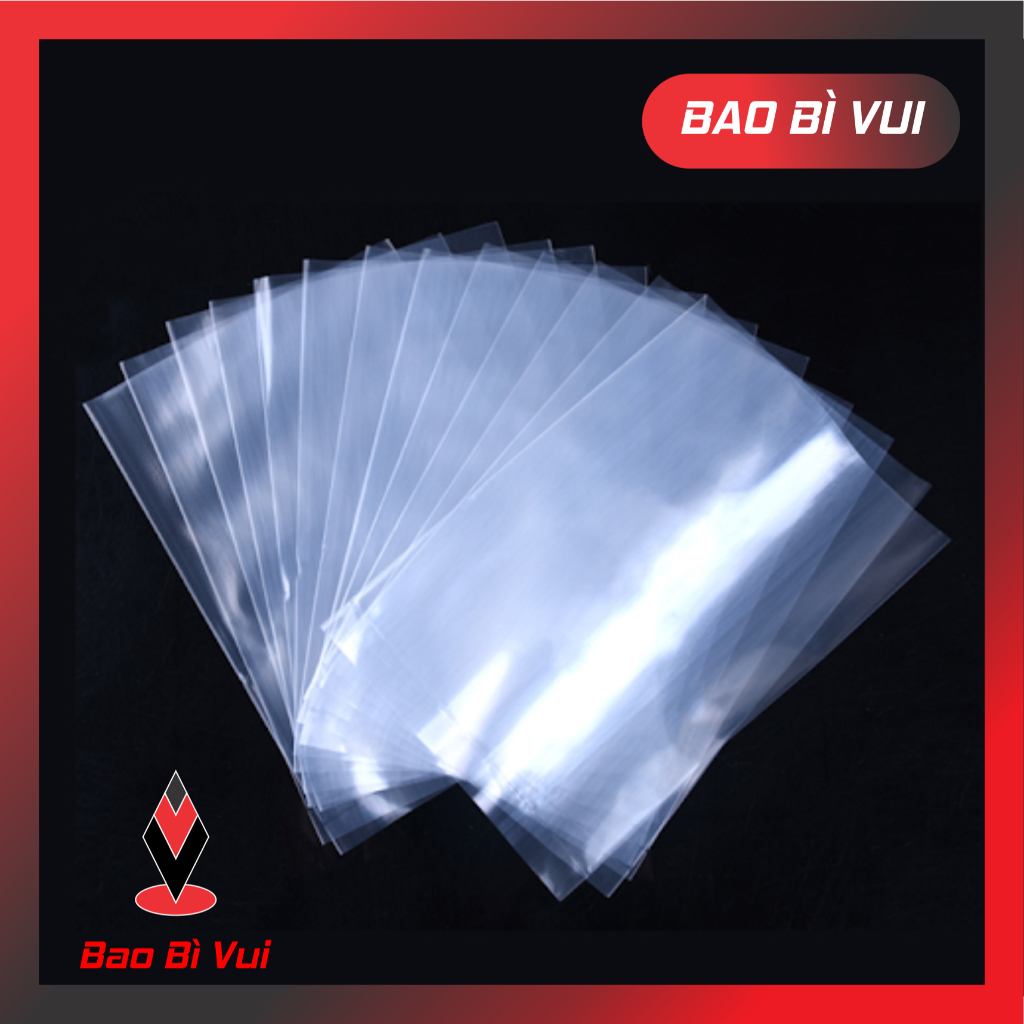 [ 1kg]  Túi PP bóng kính, túi bóng kiếng trong suốt - BAO BÌ VUI
