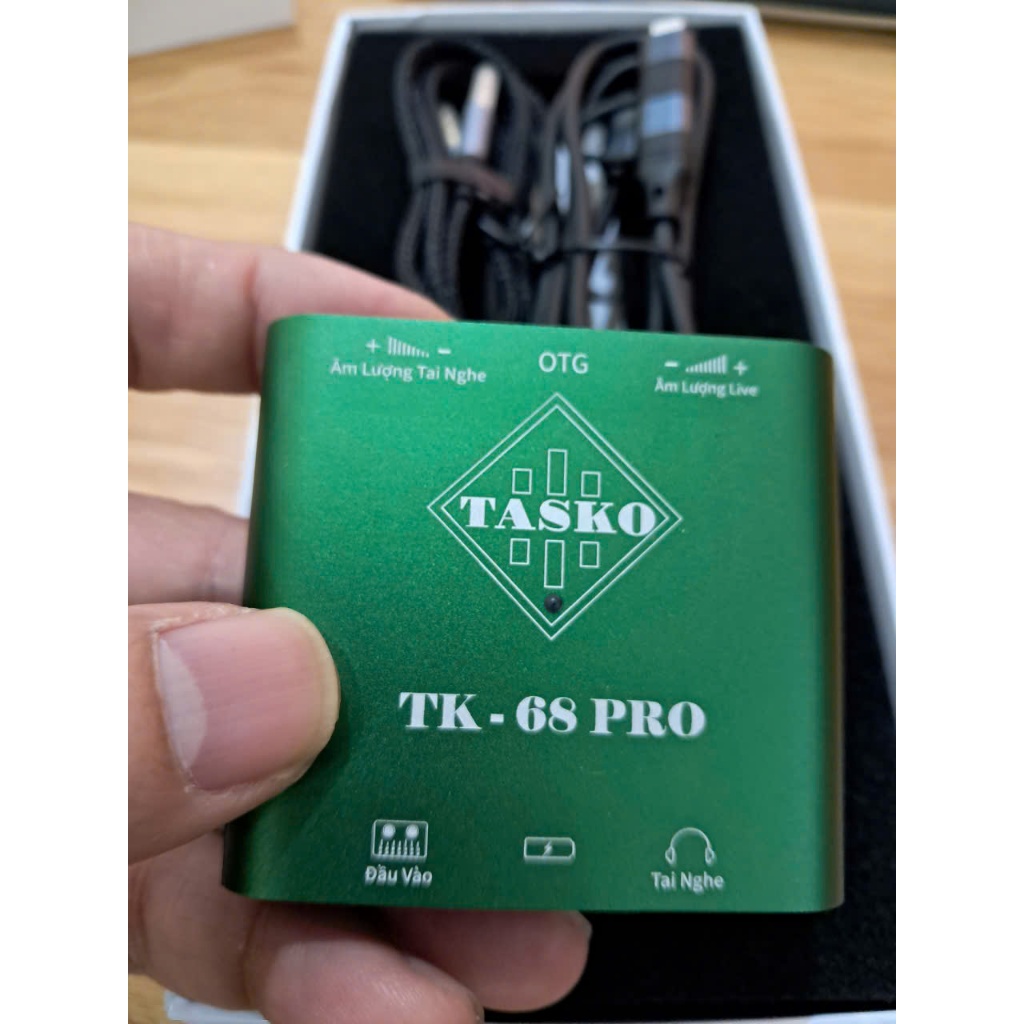 Box livestream stereo TASKO TK 68 pro 24bit/192khz, có hỗ trợ PK 2 ...
