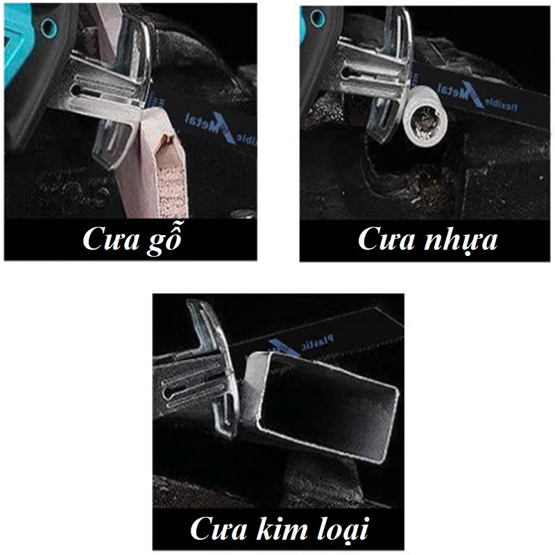 Bộ 4 lưỡi cưa kiếm , cưa gỗ và kim loại mỏng