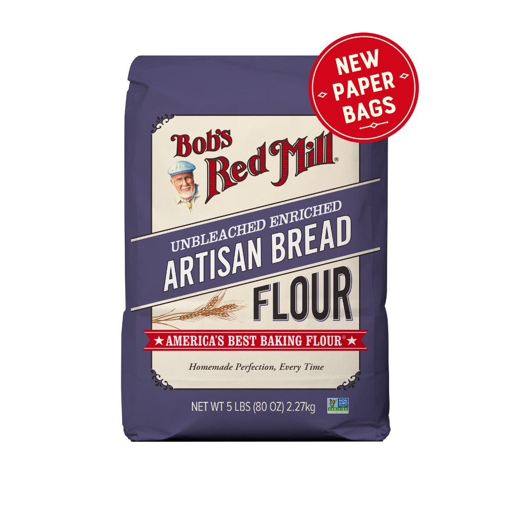 Bột Bánh Mì Artisan Bread không tẩy Bob's Red Mill Unbleached Artisan Bread flour