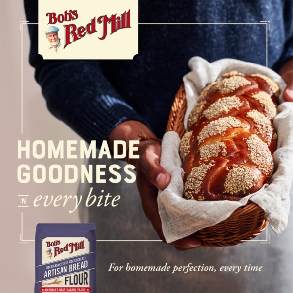 Bột Bánh Mì Artisan Bread không tẩy Bob's Red Mill Unbleached Artisan Bread flour